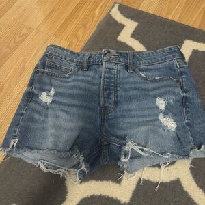Old Navy OG straight midrise denim shorts